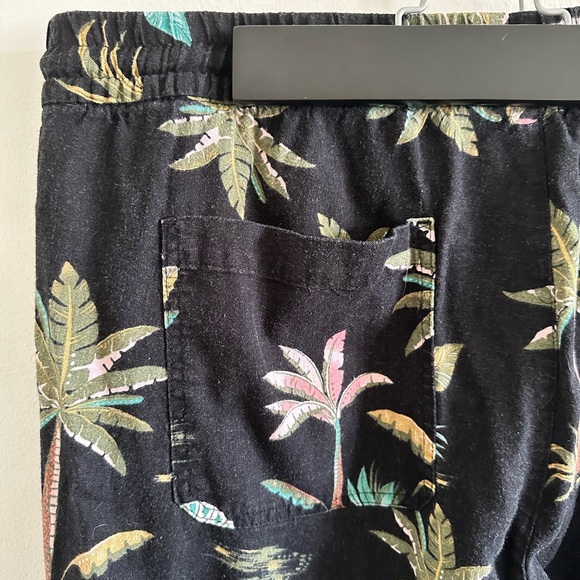 Linen blend wide leg pants - Picture 6 of 6